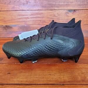 Adidas Predator Accuracy .1 SG Soccer Cleats Men‎ US 8.5 Black GW4581 New